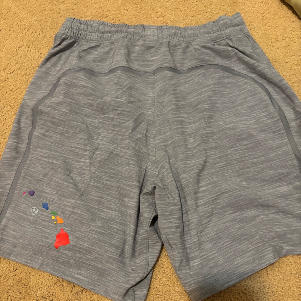 Lululemon Hawaii Pride limited edition shorts